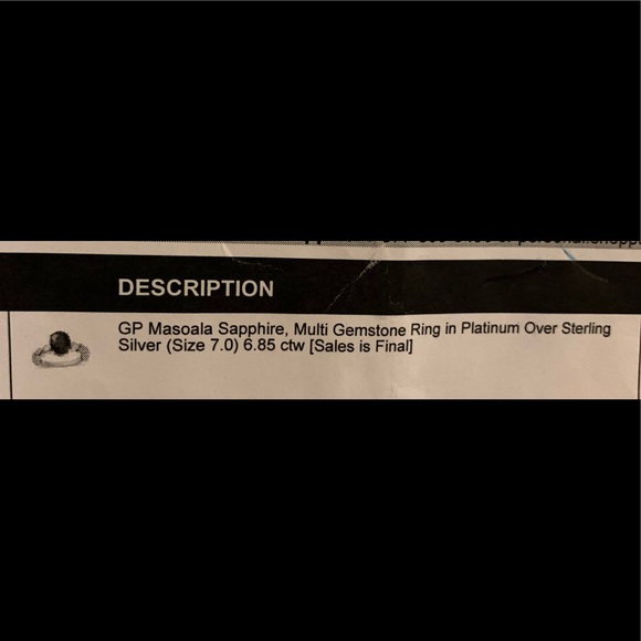 💙GORGEOUS GENUINE SAPPHIRE RING🎉 - Picture 7 of 9